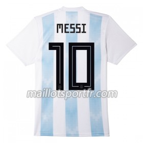 Maillot de Foot Argentine Messi 10 Domicile Coupe du monde 2018